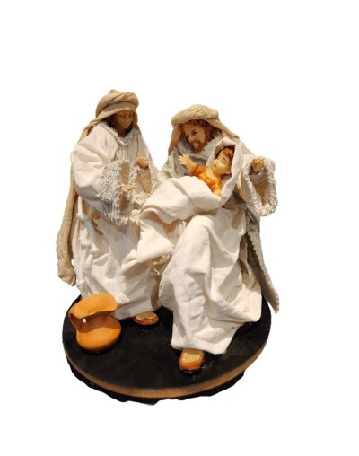 Pesebre tecnica encolado