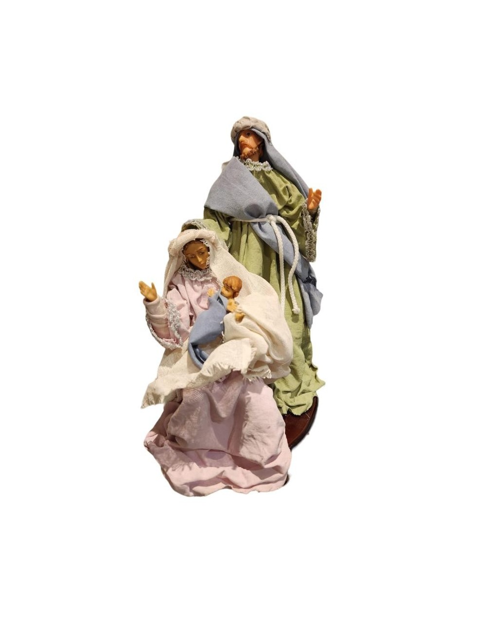 Pesebre tecnica encolado