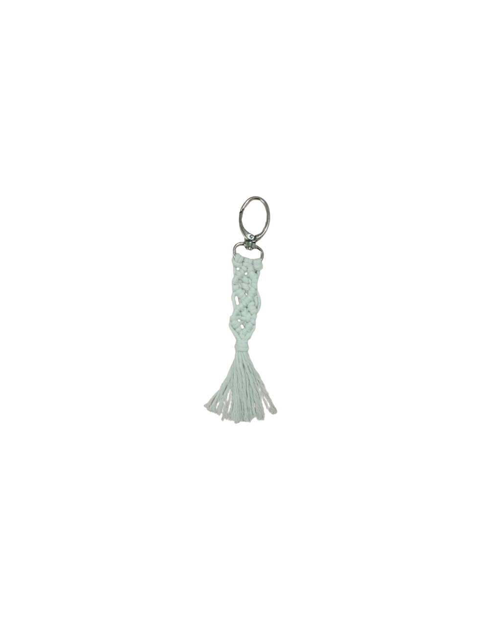 Llaveros en macramé