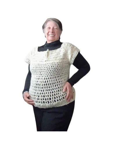 Chaleco de lana virgen