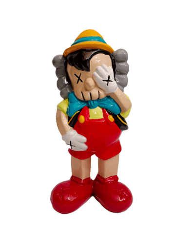 Estatuilla Pinocho kaws