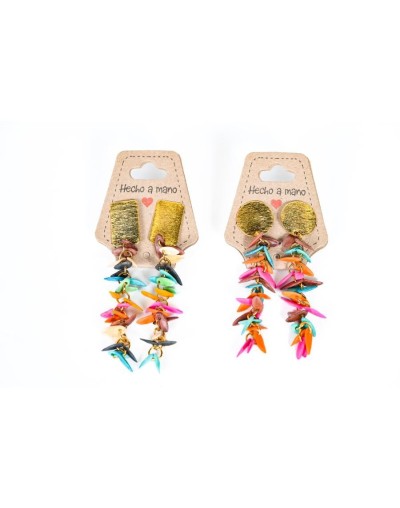 Aretes cascada