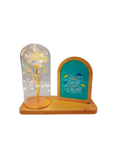 Lampara decorativa luz led