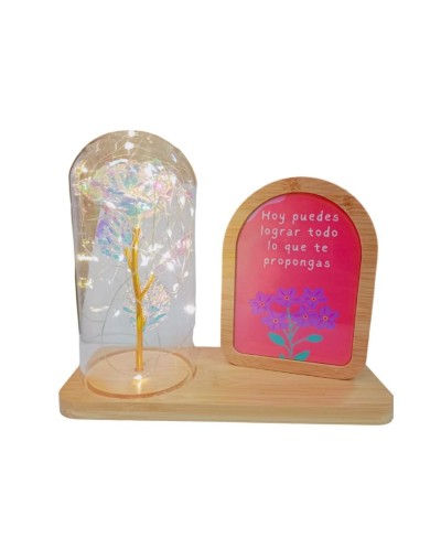 Lampara decorativa luz led