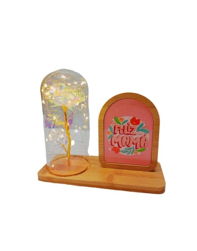 Lampara decorativa luz led