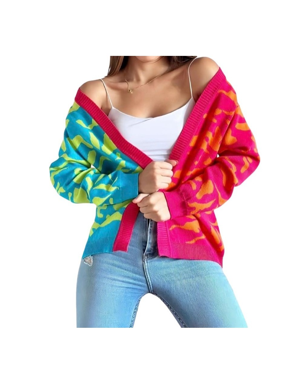 Cardigan tejido