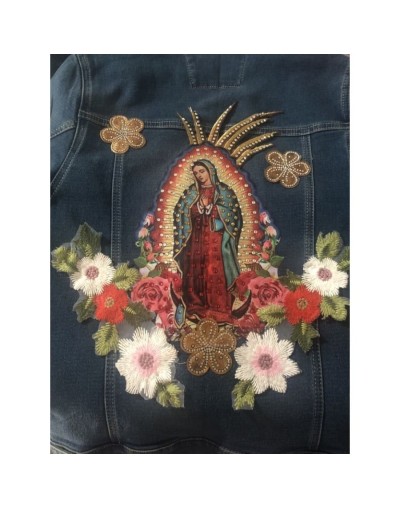 Chaqueta guadalupe/flores