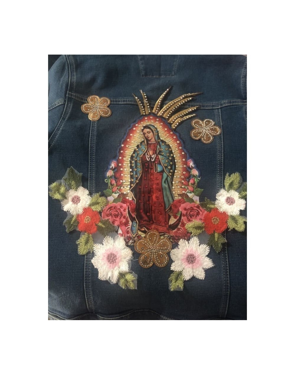 Chaqueta guadalupe/flores