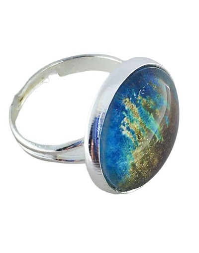 Anillo "algas marinas"