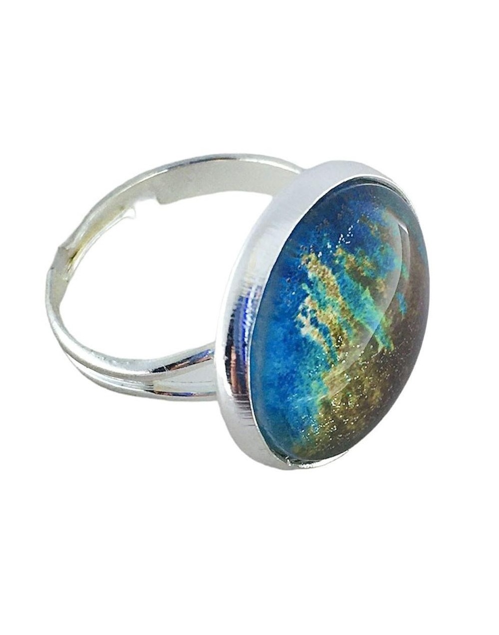 Anillo "algas marinas"
