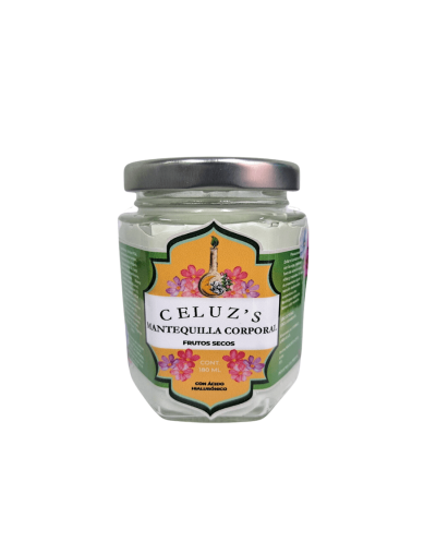 Mantequilla corporal celuz's frutos secos
