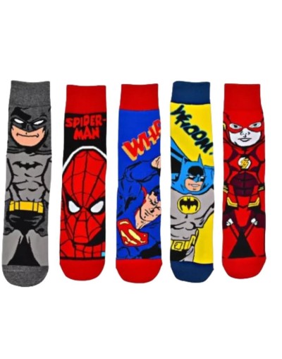Medias largas super heroes