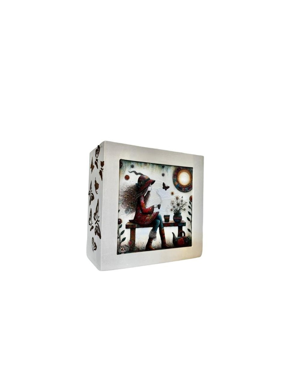 Caja para té x 4 o caja organizadora