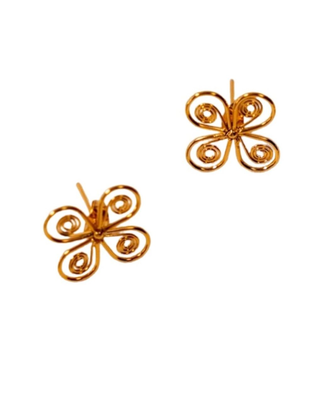 Aretes infinito flor