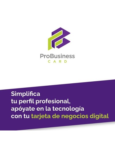 Tarjeta de presentación digital