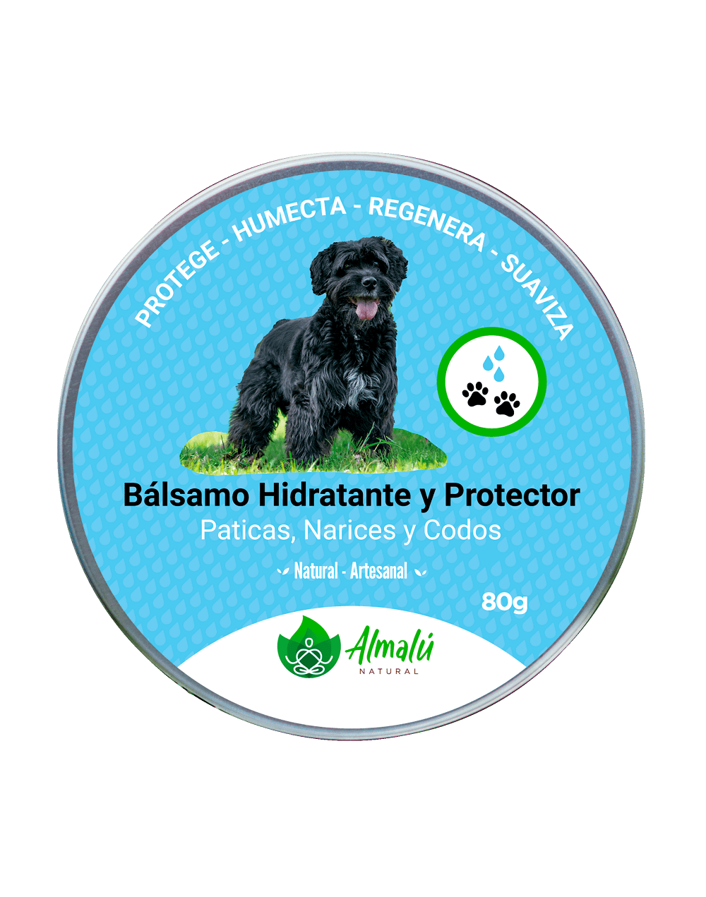 Hidratante/protector de patas nariz y codos
