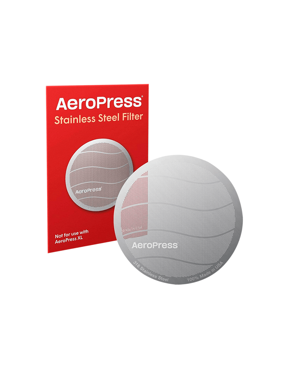 Filtro de acero para Aeropress y Aeropress Go