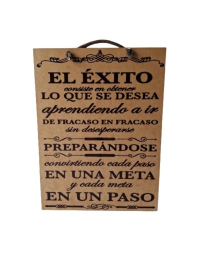 Cuadro frase para reflexionar
