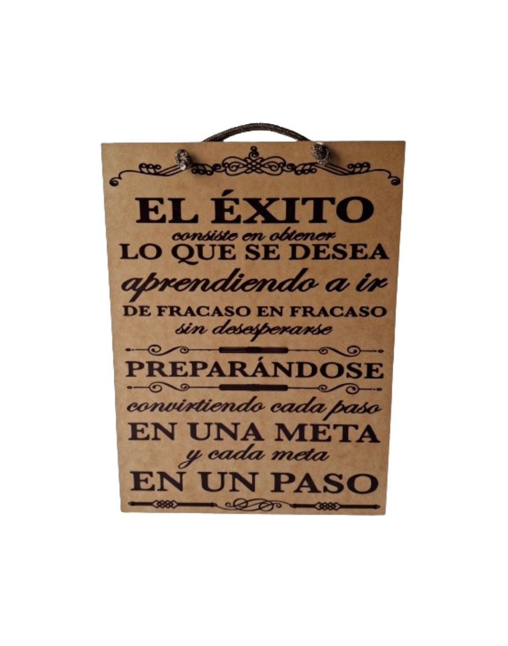 Cuadro frase para reflexionar
