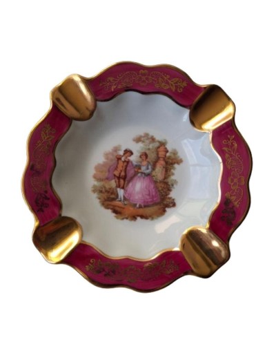 Cenicero porcelana francesa 
