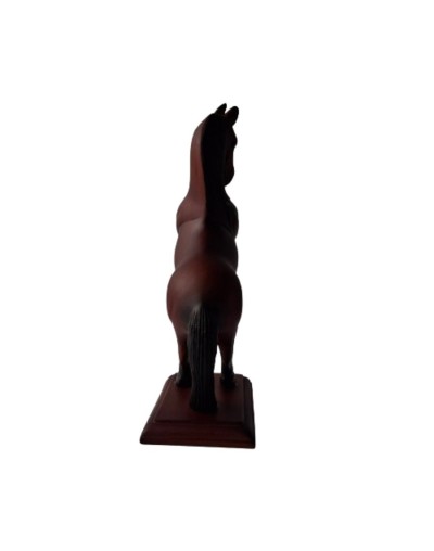 Escultura Caballo tallado