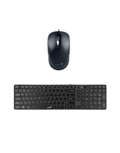 Combo teclado genius slimstar c126