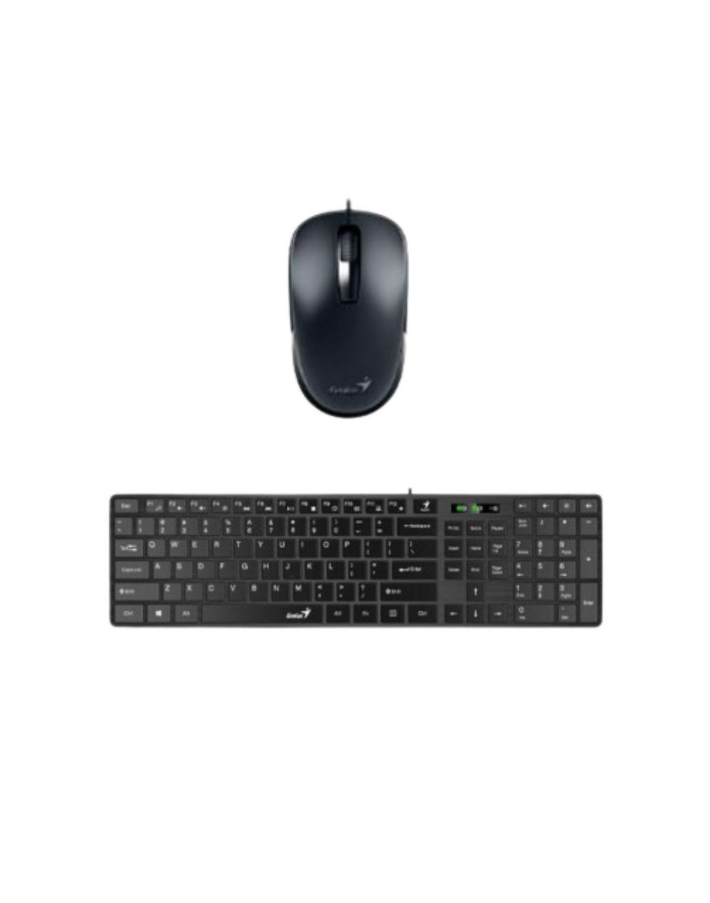 Combo teclado genius slimstar c126