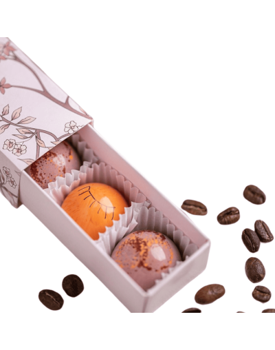Bombones de chocolate con leche
