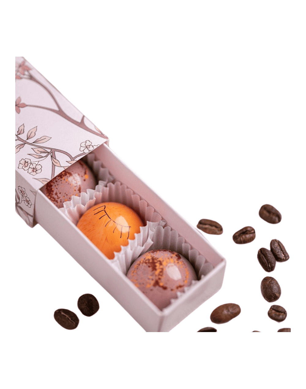 Bombones de chocolate con leche