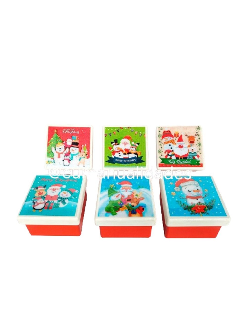 Caja mini navideñas