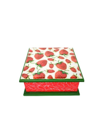 Servilletero fresas