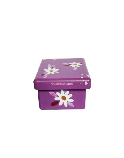 Caja mini flores de colores