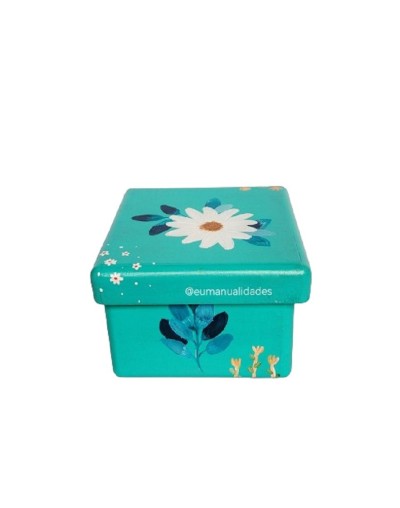 Caja mini flores de colores