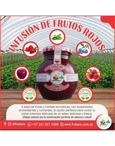 Infusión de frutos rojos