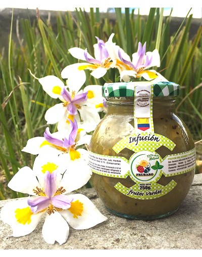 Infusión de frutos verdes