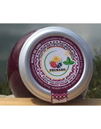 Infusión de frutos morados