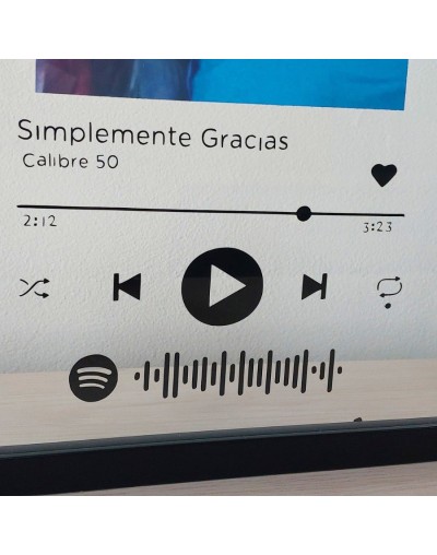 Cuadro de spotify 