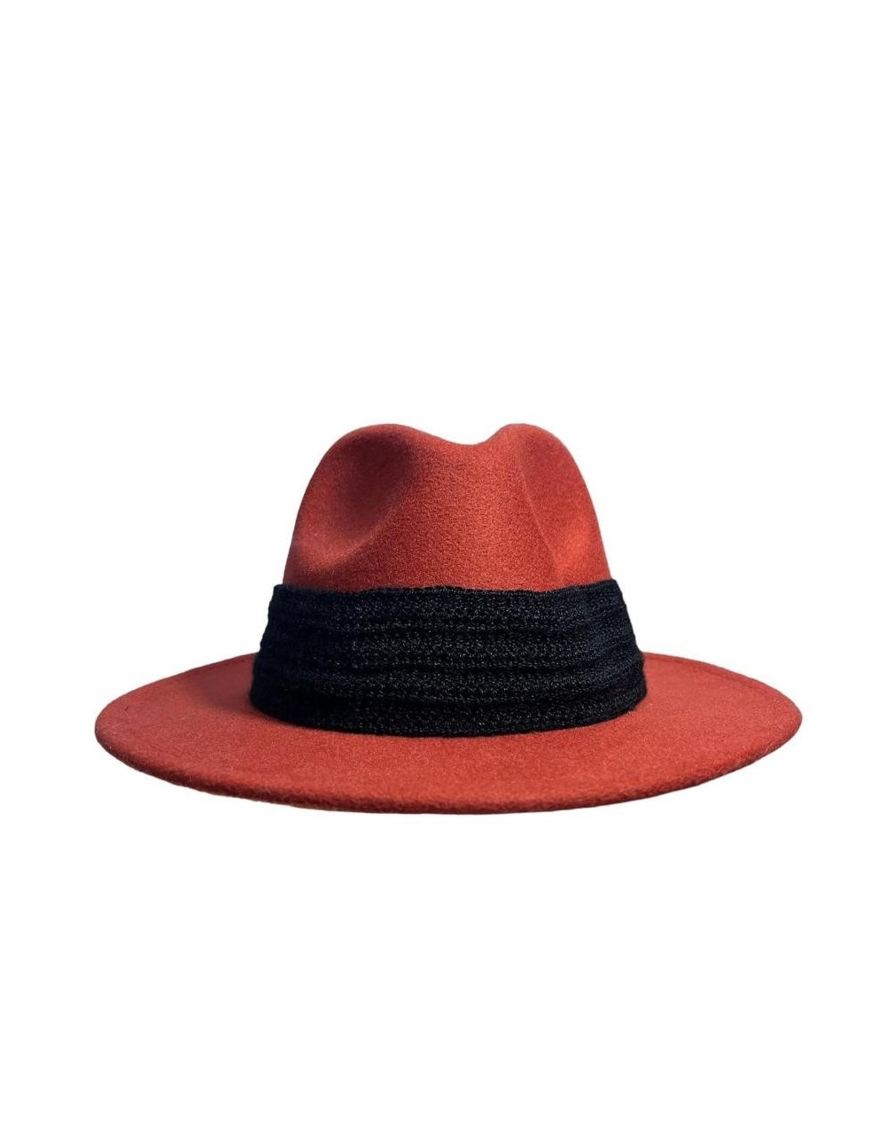 Sombrero fedora diseño en crochet