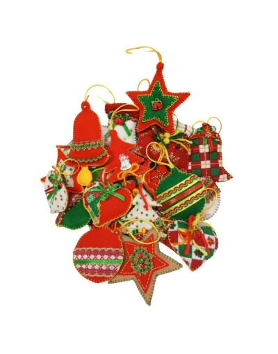 Colgantes para decoración navideña