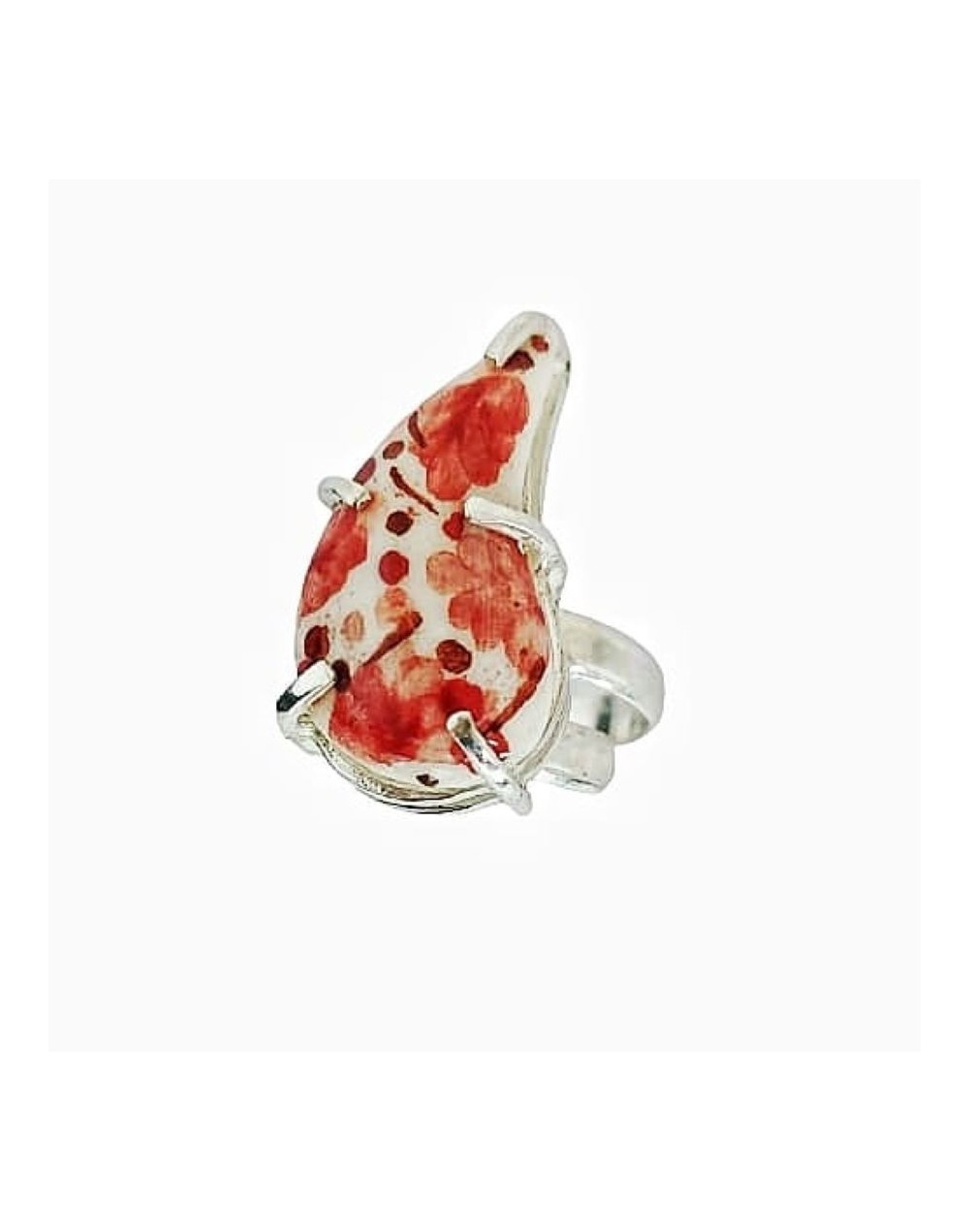 Anillo semigota carmelita