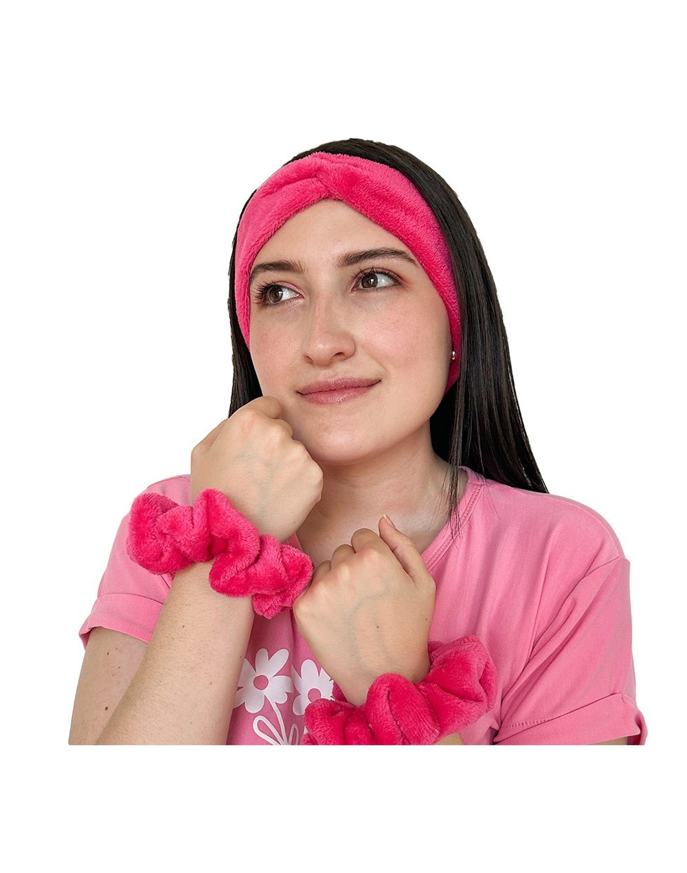 Set desmaquillante fucsia