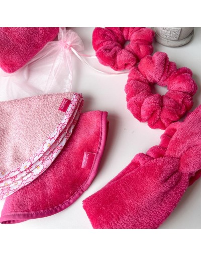 Set desmaquillante fucsia