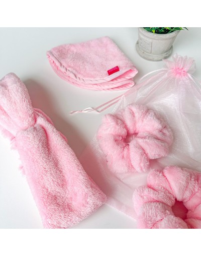 Set desmaquillante rosado