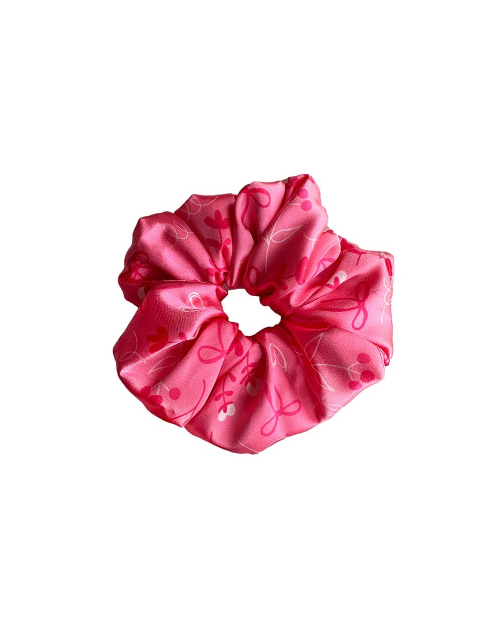 Bamba scrunchie para el cabello coquette