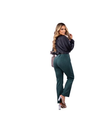 Conjunto / pantalón  pinza - blusa satín