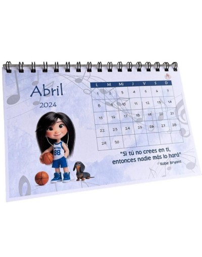 Calendarios personalizados de escritorio
