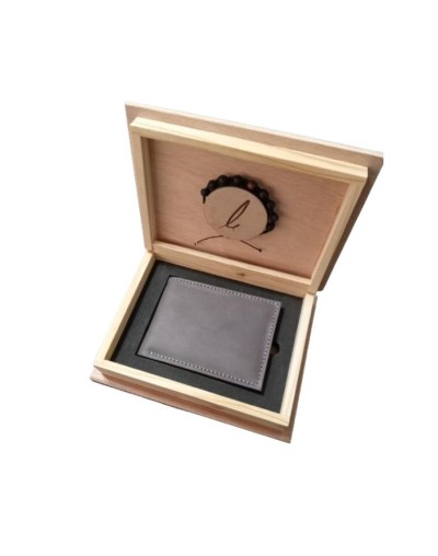 Kit de Lujo: Billetera de Cuero Vacuno en Diferentes Colores y Texturas 