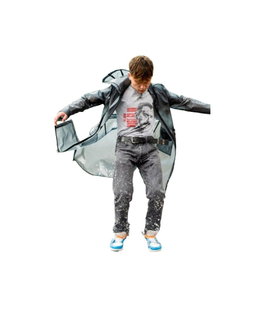 Raincoat deluxe - humo 100% Impermeable
