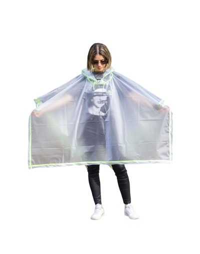 Capa traslúcida hielo bordes colores 100% Impermeable