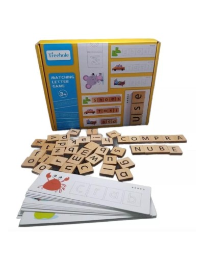Juego de letras en ingles